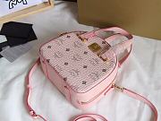 MCM Pink Messenger Bag Size 18x7x15CM - 2
