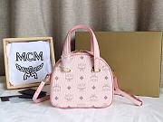MCM Pink Messenger Bag Size 18x7x15CM - 5