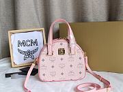 MCM Pink Messenger Bag Size 18x7x15CM - 3