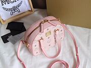 MCM Pink Messenger Bag Size 18x7x15CM - 4