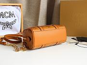 MCM Delmy Boston Bag in Brown Size 19x8x10CM - 6