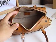 MCM Delmy Boston Bag in Brown Size 19x8x10CM - 3