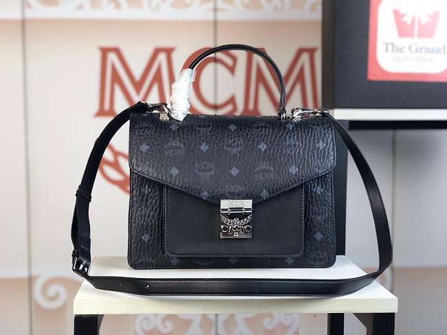 MCM Patricia Dijual Black Size 26x19x10CM - 1