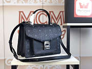 MCM Patricia Dijual Black Size 26x19x10CM - 2