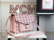 MCM Patricia Dijual Pink Size 26x19x10CM - 2