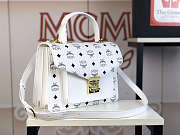 MCM Patricia Dijual White Size 26x19x10CM - 2