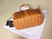 MCM Reversible Liz Shopper Brown Bag Size 35x15x29CM - 5