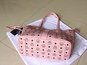 MCM Reversible Liz Shopper Pink Bag Size 35x15x29CM - 5
