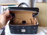 MCM Rockstar Vanity Case Black Size 20x11x10CM - 6