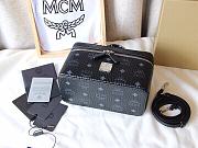 MCM Rockstar Vanity Case Black Size 20x11x10CM - 4