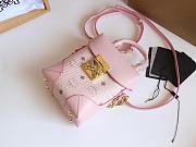 MCM Soft Berlin Crossbody Pink Bag Size 15x7x11CM - 3
