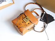 MCM Soft Berlin Crossbody Brown Bag Size 15x7x11CM - 5