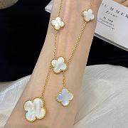 Van Cleef & Arpels Alhsmbra 4 Leaf Clover Necklace 01 - 5
