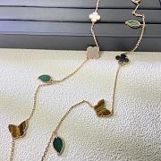 Van Cleef & Arpels Butterfly Flower Necklace - 6