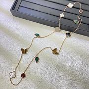 Van Cleef & Arpels Butterfly Flower Necklace - 4