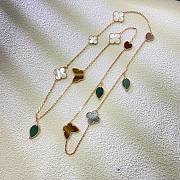 Van Cleef & Arpels Butterfly Flower Necklace - 3