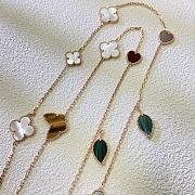 Van Cleef & Arpels Butterfly Flower Necklace - 2