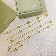 Van Cleef & Arpels Necklace Mini Laser 20 Flower - 2