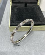 Van Cleef & Arpels Perlée Sweet Clovers Bracelet Silver - 1