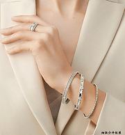 Van Cleef & Arpels Perlée Sweet Clovers Bracelet Silver - 2