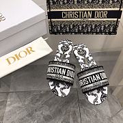 Dior Dway Slide Multicolor Embroidered 26123099-01 - 1