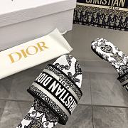 Dior Dway Slide Multicolor Embroidered 26123099-01 - 5