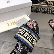 Dior Dway Slide Multicolor Embroidered 26123099-02 - 6