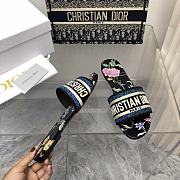 Dior Dway Slide Multicolor Embroidered 26123099-02 - 4