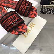 Dior Dway Slide Multicolor Embroidered 26123099-03 - 3