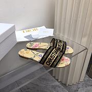 Dior Dway Slide Multicolor Embroidered 26123099-05 - 6