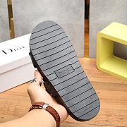 Dior Men's Slide Black Leather 18123082 - 5