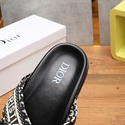 Dior Men's Slides with Oblique 18123081 - 6
