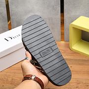 Dior Men's Slides with Oblique 18123081 - 4