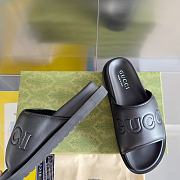 Gucci Interlocking G Slide All Black - 6