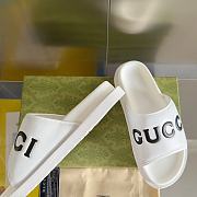 Gucci Interlocking G Slide White - 3