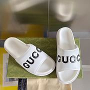 Gucci Interlocking G Slide White - 4