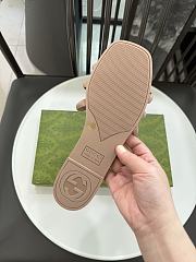 Gucci Interlocking G Slide Sandal Beige - 3