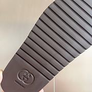 Gucci Slippers Canvas Strap Brown - 6
