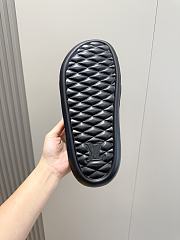 LV Cartoon Print Pool Slide Black - 3