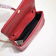 Burberry Lola Crossbody Bag Red Size 23x13x7CM - 3
