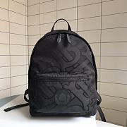 Burberry Monogram Jacquard Black Size 30x15x42CM - 6