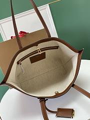 Burberry Motif Medium Tote  Brown Size 34x15x29CM - 3