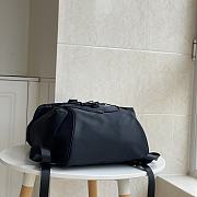 Burberry Murray Archive Check Backpack Black Size 30x17x56CM - 6