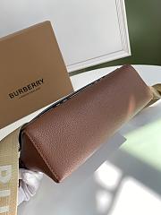 Burberry Note Crossbody Bag Brown Size 25x8x18CM - 2