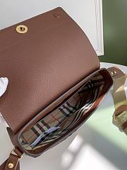 Burberry Note Crossbody Bag Brown Size 25x8x18CM - 6