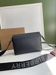Burberry Note Crossbody Bag Black Size 25x8x18CM - 2