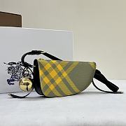 Burberry Sling Shield Bag Yellow Size 26x5x13CM - 1