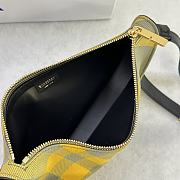 Burberry Sling Shield Bag Yellow Size 26x5x13CM - 5