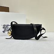 Burberry Sling Shield Bag Black Size 26x5x13CM - 6