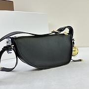 Burberry Sling Shield Bag Black Size 26x5x13CM - 5